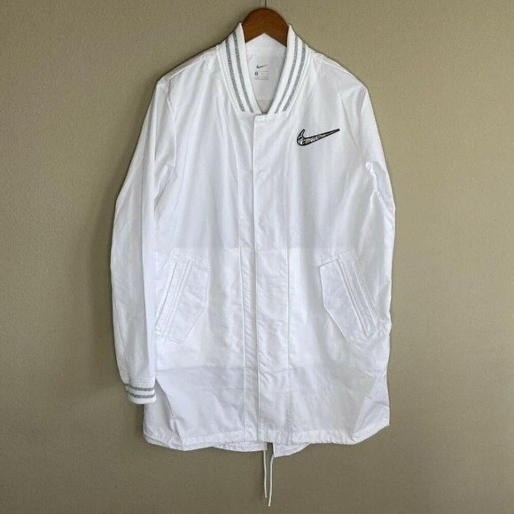 Nike BQ9304-100 Superbowl LIV Media Night White Jacket Men's SZ XL